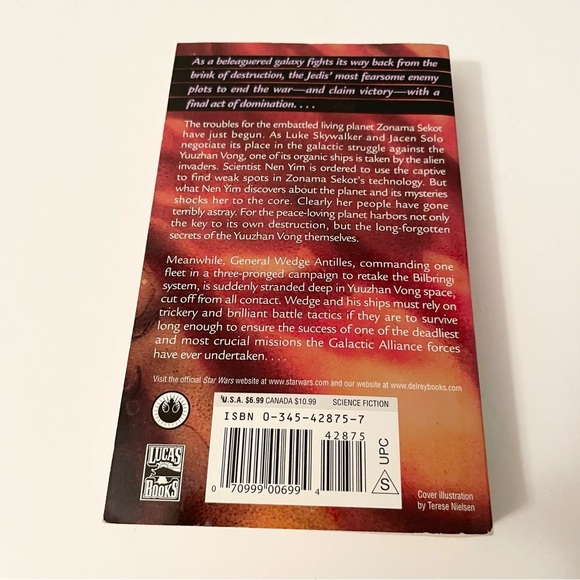 Star Wars: The New Jedi Order The Final Prophecy Book - Picture 2 of 9